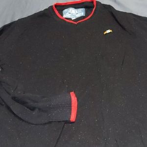 Stylish long sleeve V neck